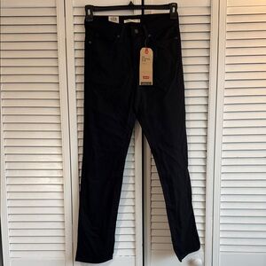 Levi's Women's Shaping Slim Black Jeans